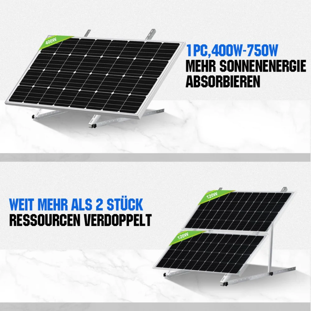 114cm Solarpanel-Neigungshalterungen mit einstellbarem Winkel - Image 3