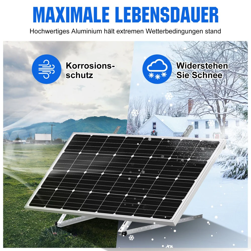 114cm Solarpanel-Neigungshalterungen mit einstellbarem Winkel - Image 7