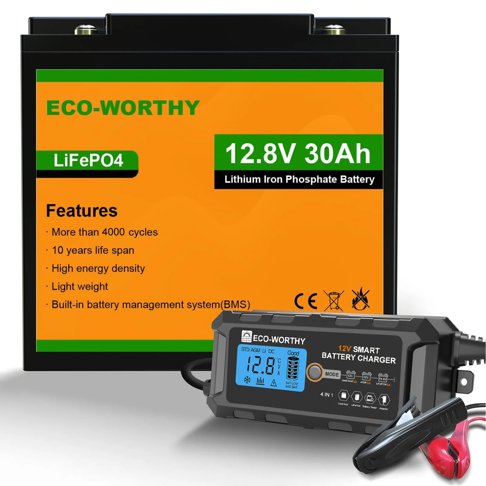 12V 30Ah LiFePO4 Lithium Batterie - Image 9