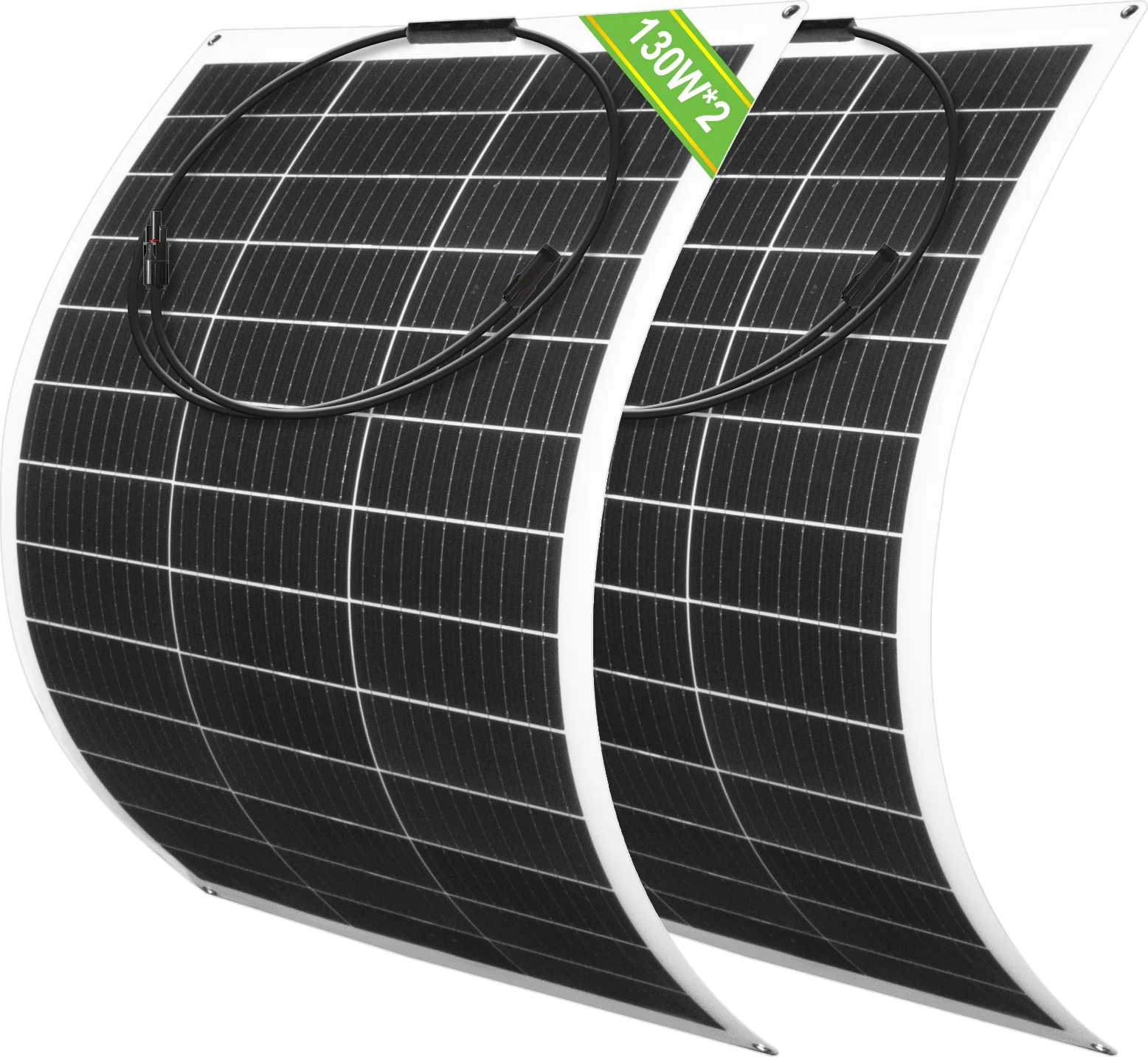 Eco-Worthy 130Wp 12V Flexibles Solarmodul Monokristallin - Image 12