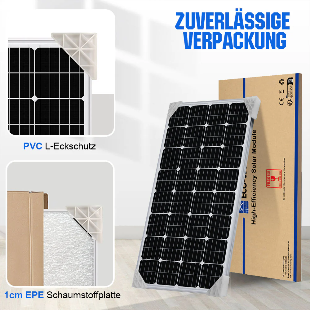 170Wp 12V Solarmodul Monokristallin - Image 5