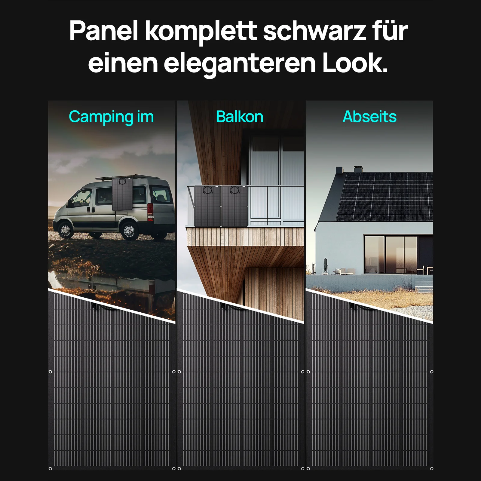 Eco-Worthy 200Wp 24V Flexibles Solarmodul Monokristallin - Image 9