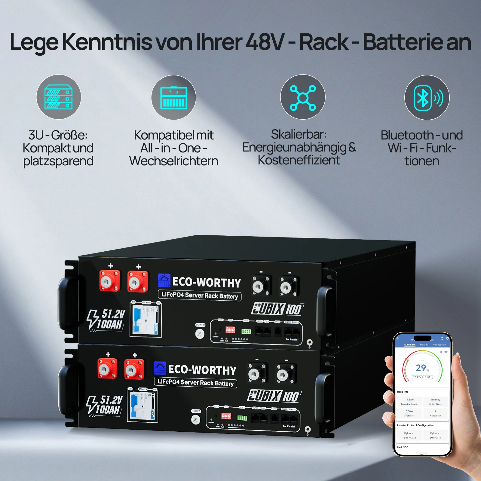 48V 10KW (24 x 430W) Komplettes Off-Grid-Solarkit - Image 4