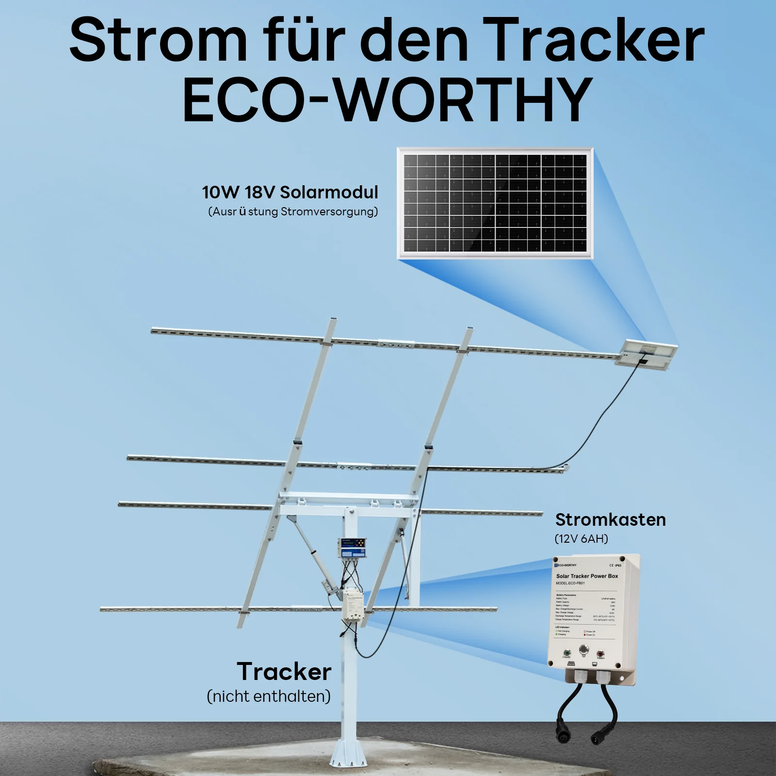 Zweiachsiges Solar Tracking System mit Solar Tracker - Image 12