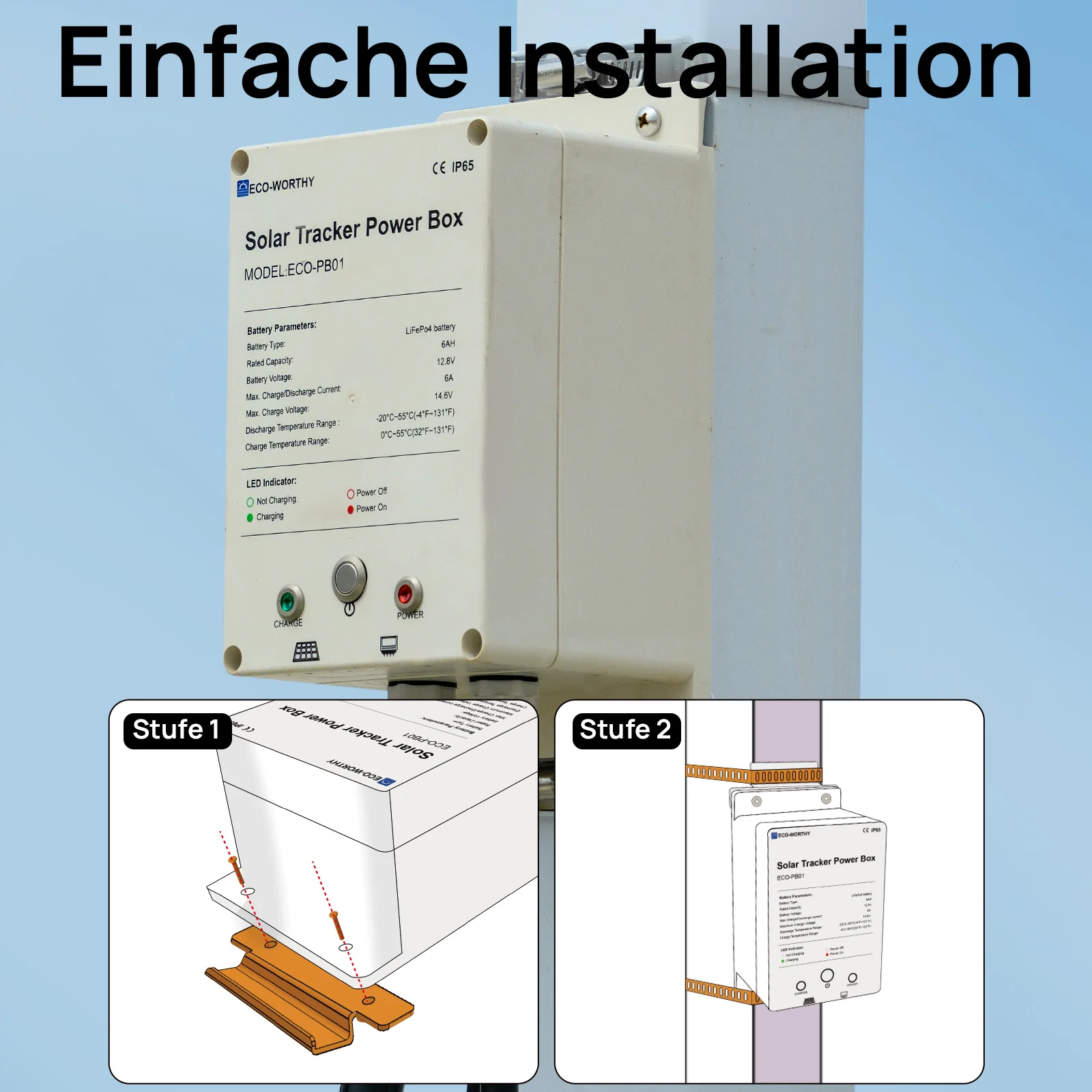 Zweiachsiges Solar Tracking System mit Solar Tracker - Image 14