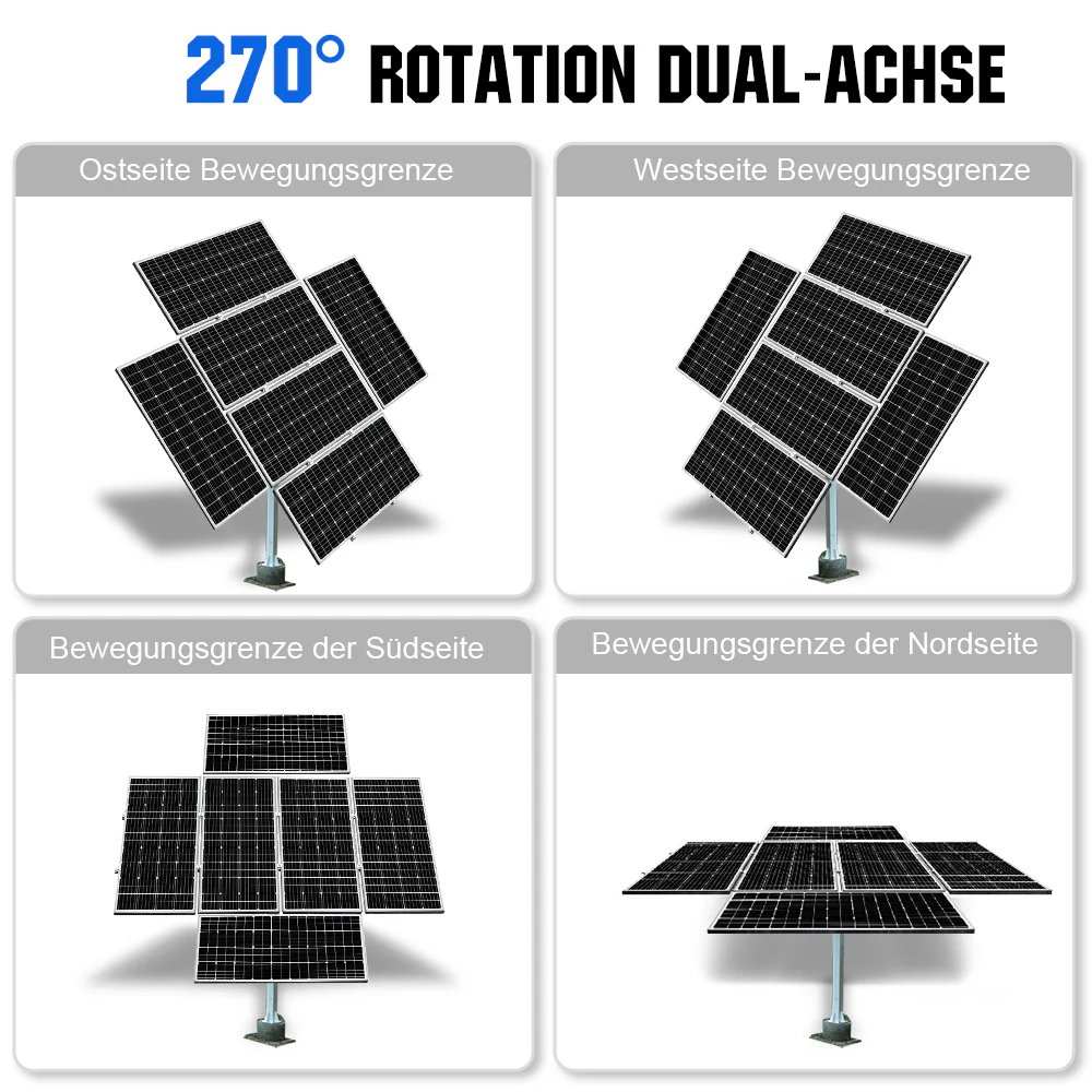 Zweiachsiges Solar Tracking System mit Solar Tracker - Image 8